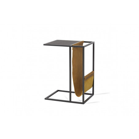 Coffee table for sofa Avei Brown leather