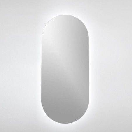 Mirror with LED Rugo