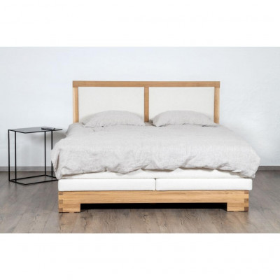 Bed with mattress Doni Lux | White