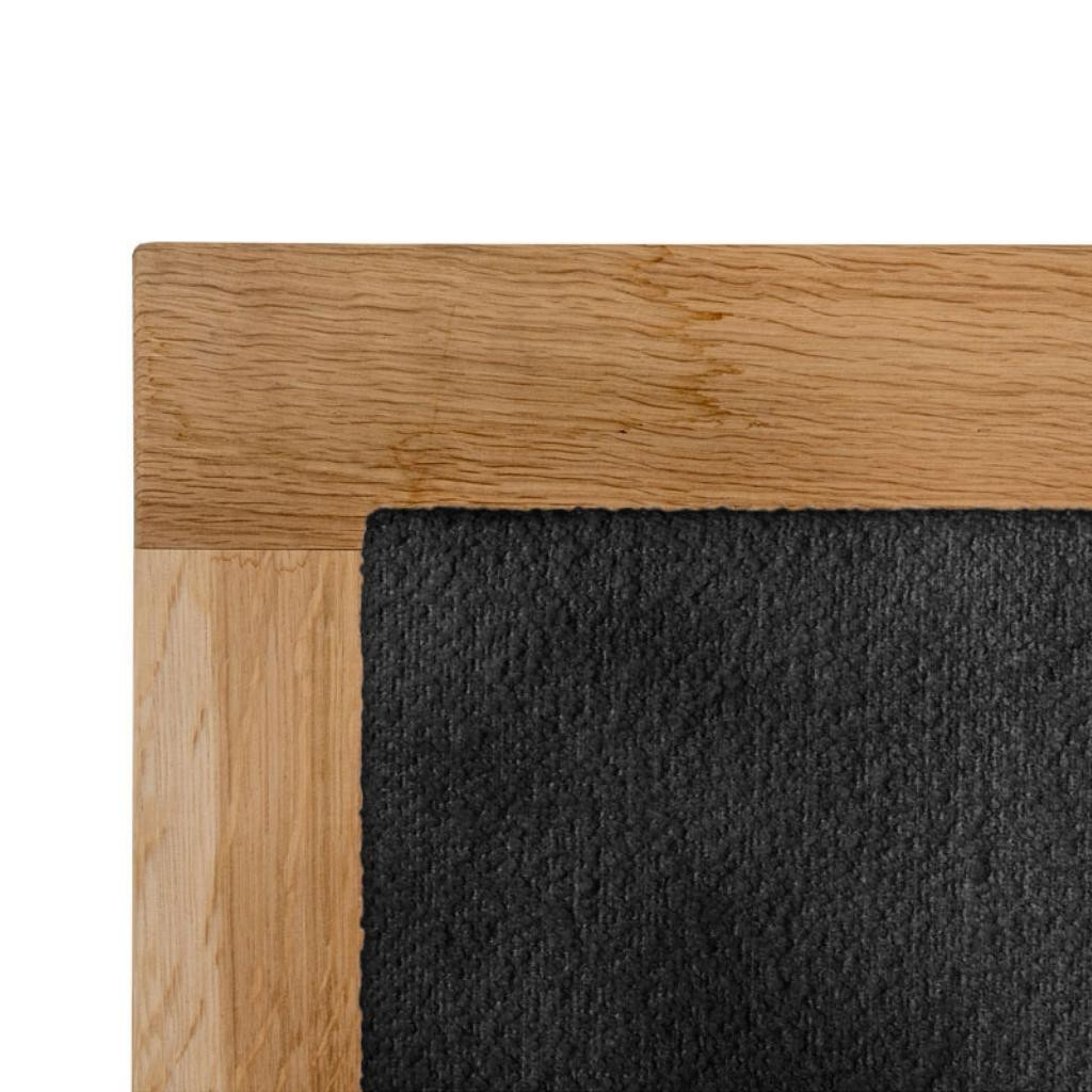 Bed with mattress Doni Lux | Black