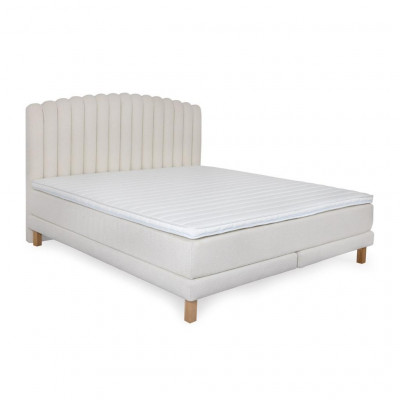 Bed with mattress Bolero | White