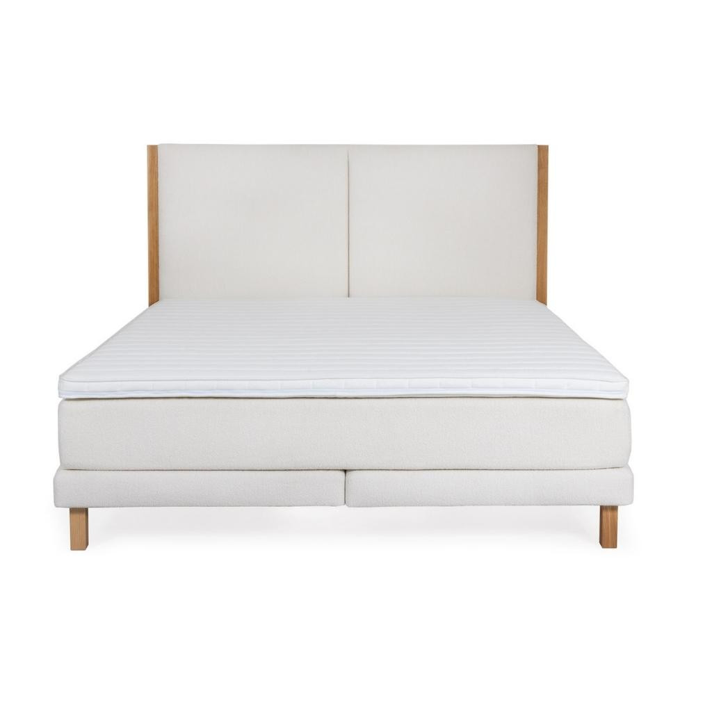 Bed with mattress Modern | White