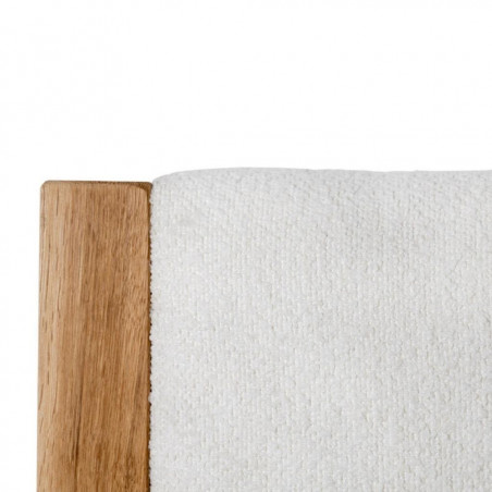 Bed with mattress Modern | White