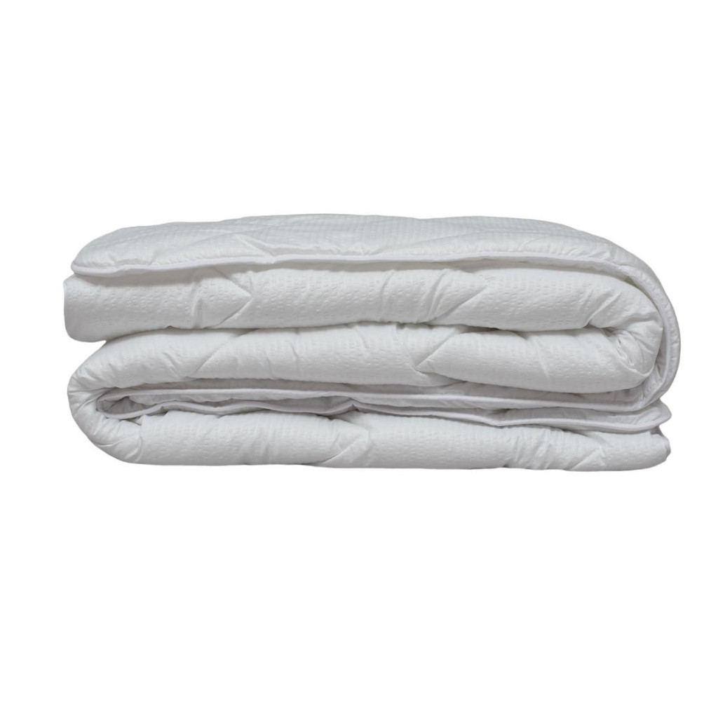 Seersucker blanket | White