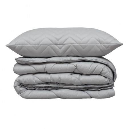 Seersucker blanket | Grey