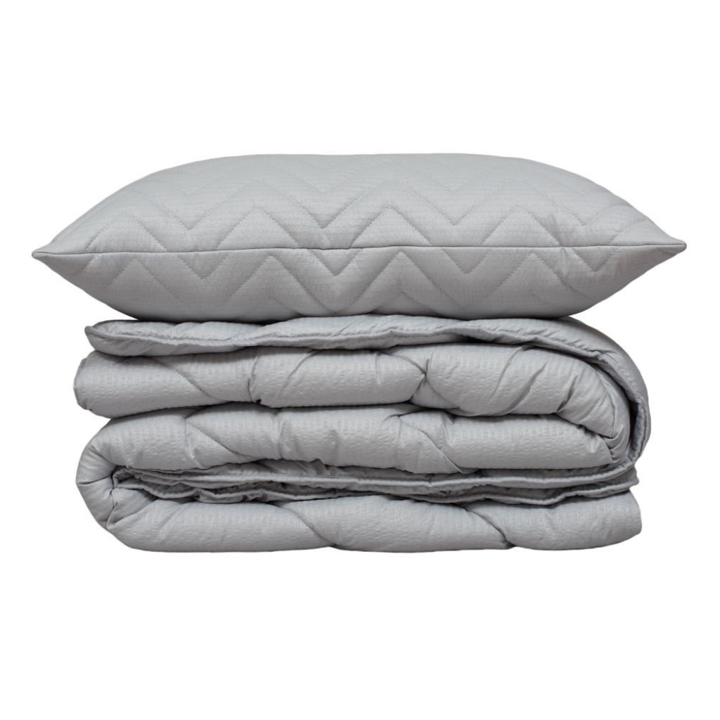 Seersucker blanket | Grey