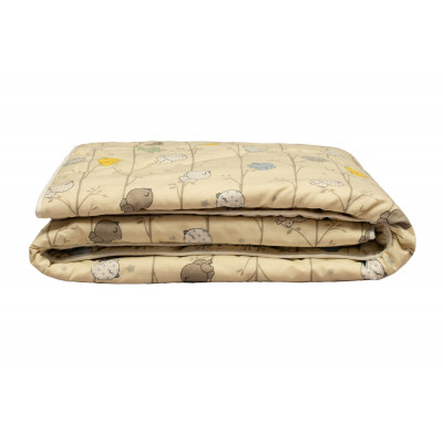 Vaikiška antklodė Paukšteliai| Geltona | majas-tekstils | NMF Home