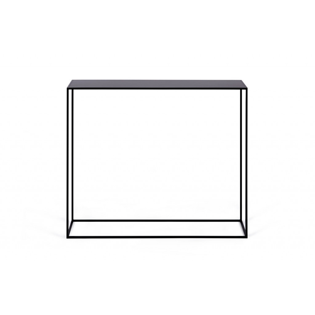 Silence narrow console table | Black Silence narrow console table | Black