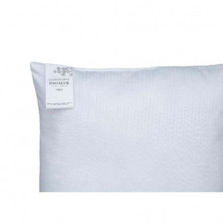 Seersucker pillow | White