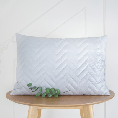 Pillow set Seersucker Grey