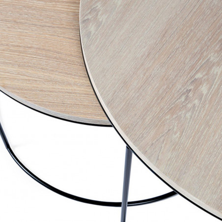 Round coffee table Round | oak