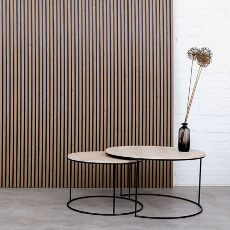 Round coffee table Round | oak