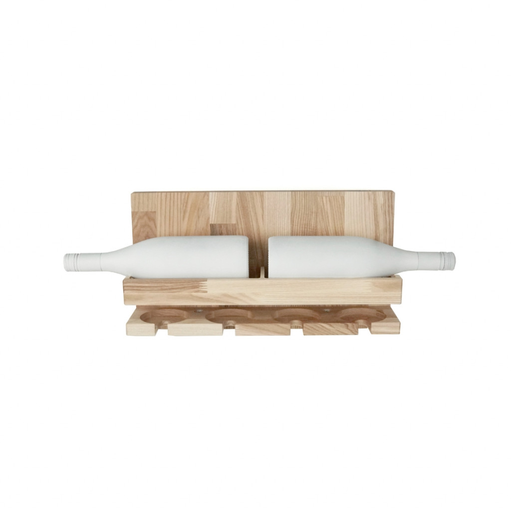 Wine Bottle and Cup Holder/Shelf (Light) Wine Bottle and Cup Holder/Shelf (Light)