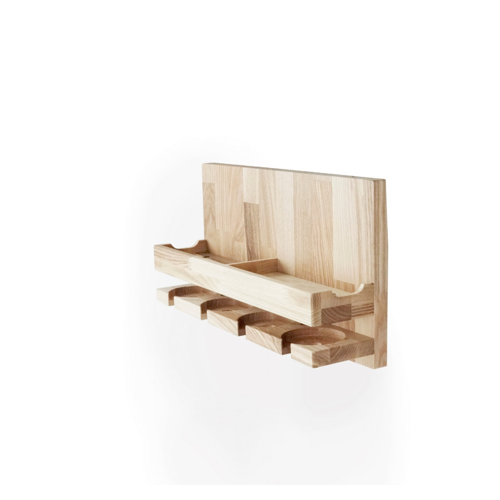 Wine Bottle and Cup Holder/Shelf (Light) Wine Bottle and Cup Holder/Shelf (Light)