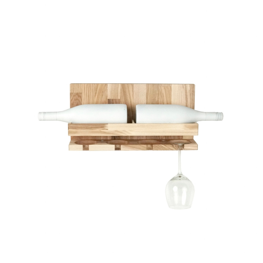 Wine Bottle and Cup Holder/Shelf (Light) Wine Bottle and Cup Holder/Shelf (Light)