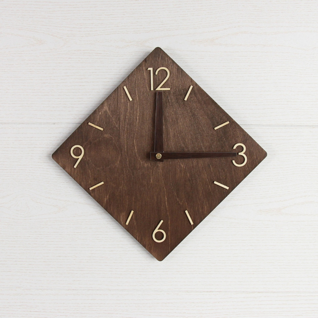 Wooden Wall Clock