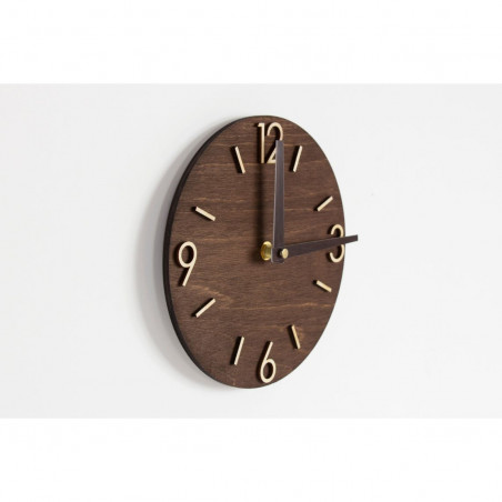 Round Wooden Clock