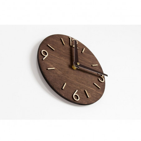 Round Wooden Clock