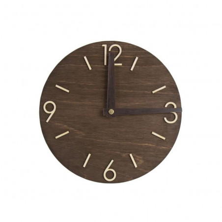 Round Wooden Clock