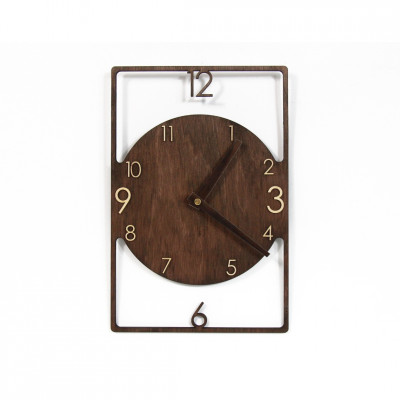 Unique Wooden Wall Clock