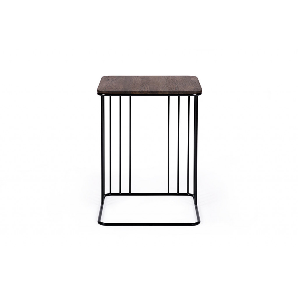 Elegant side table | Dark oak