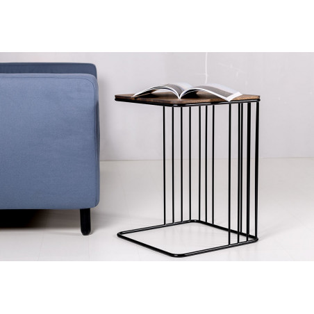 Elegant side table | Dark oak