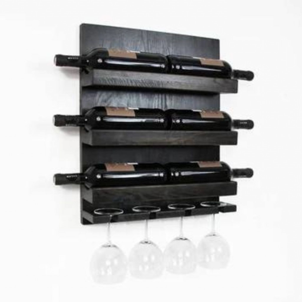 Black Wine Bottle Rack Black Wine Bottle Rack
