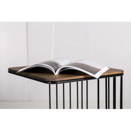 Elegant side table | Dark oak