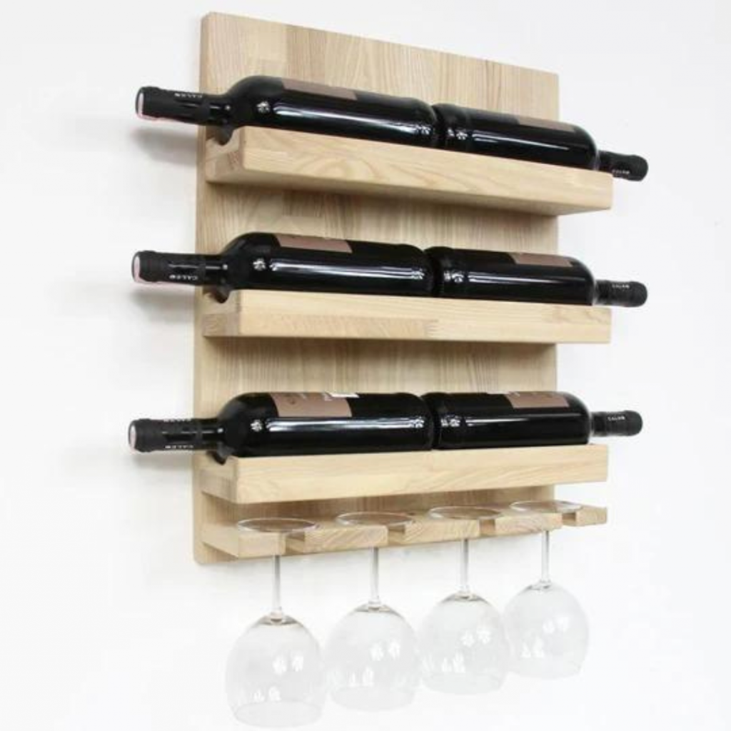 Bright Wine Bottle Shelf Bright Wine Bottle Shelf