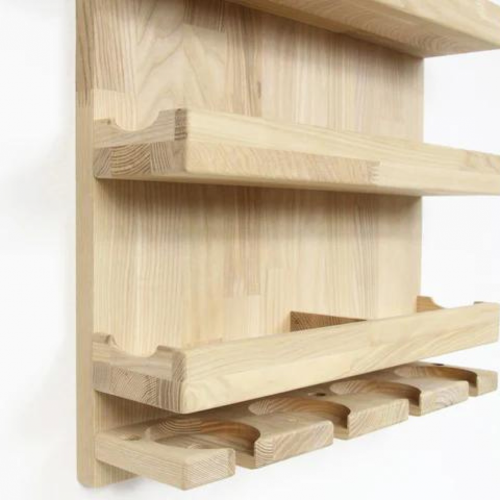 Bright Wine Bottle Shelf Bright Wine Bottle Shelf