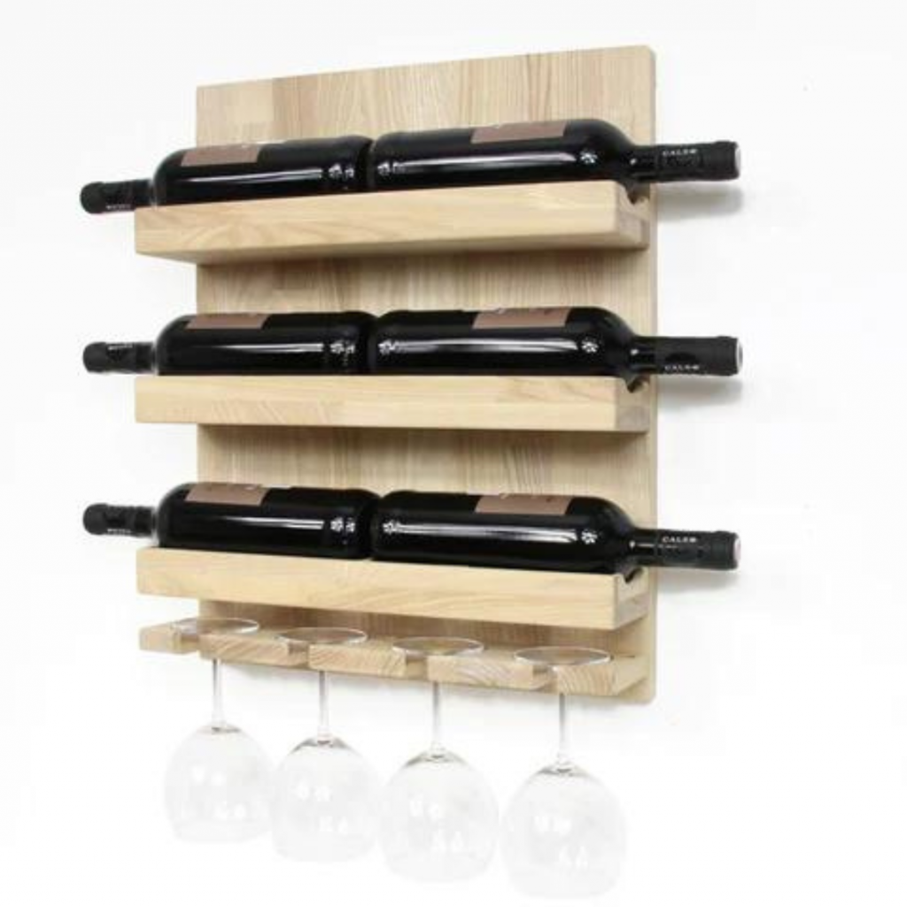 Bright Wine Bottle Shelf Bright Wine Bottle Shelf