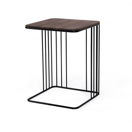 Elegant side table | Dark oak