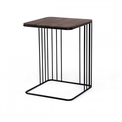 Elegant side table | Dark oak