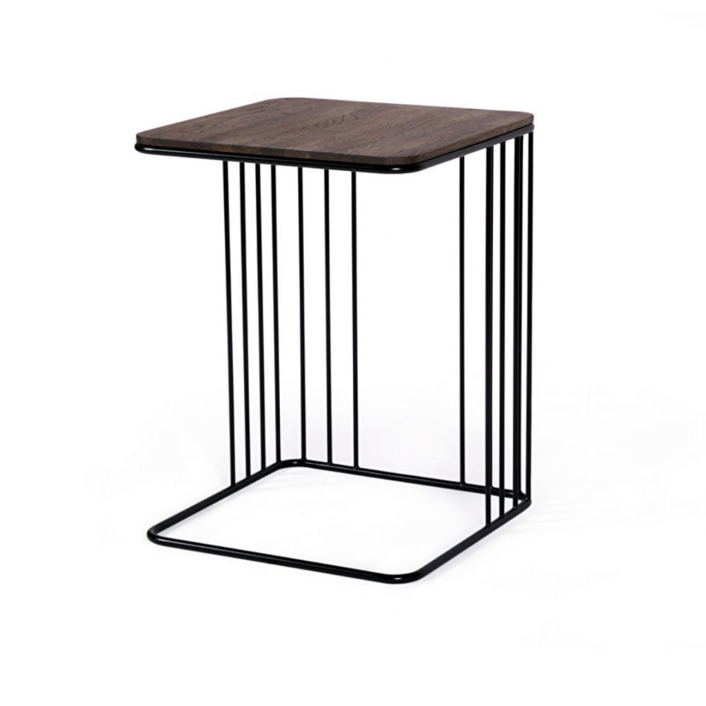 Elegant side table | Dark oak