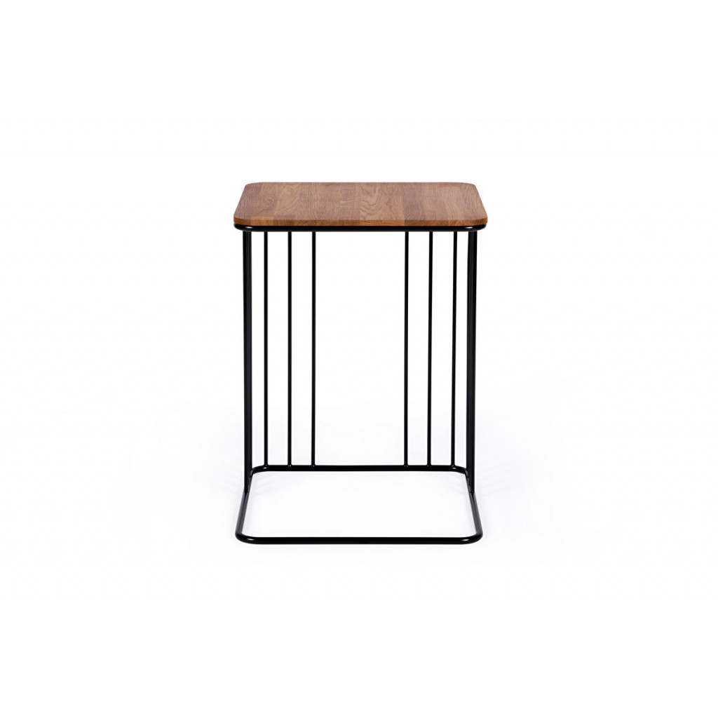 Elegant side table for sofa | oak