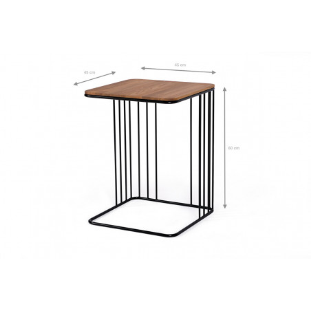 Elegant side table for sofa | oak