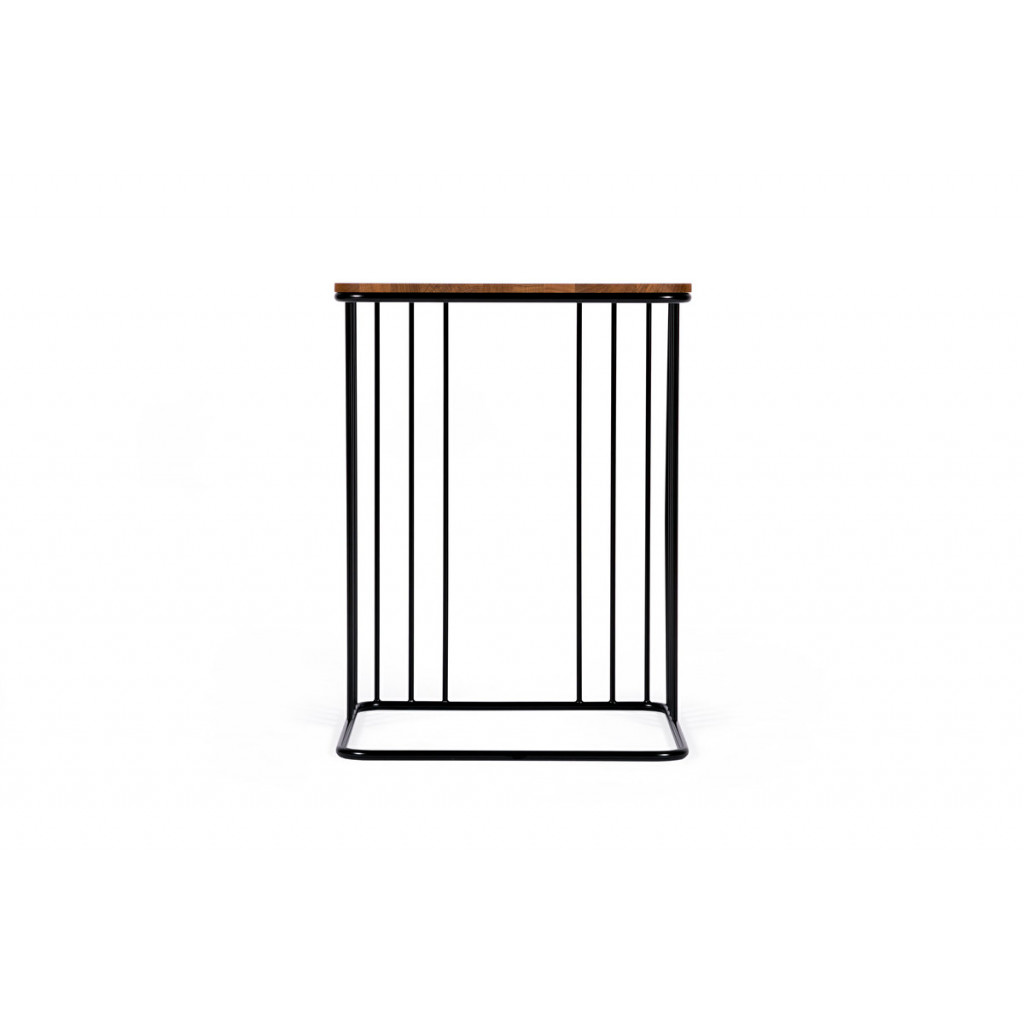 Elegant side table for sofa | oak