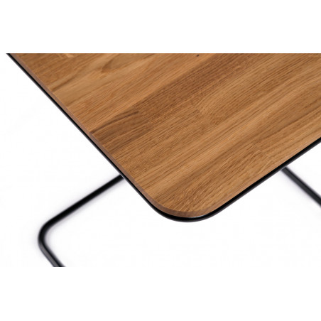 Elegant side table for sofa | oak