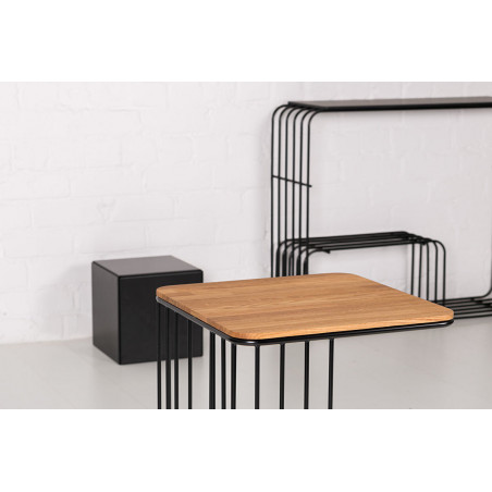 Elegant side table for sofa | oak