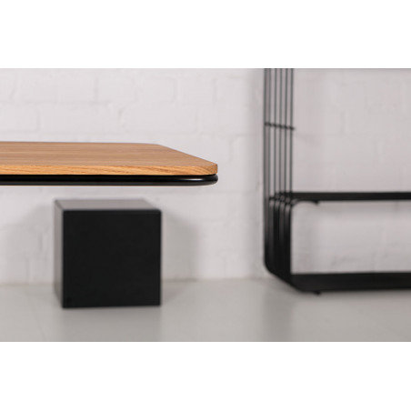 Elegant side table for sofa | oak