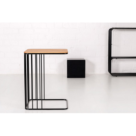 Elegant side table for sofa | oak