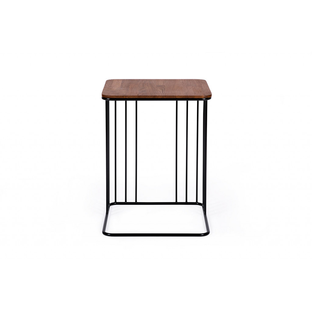 Elegant side table | Chocolate oak