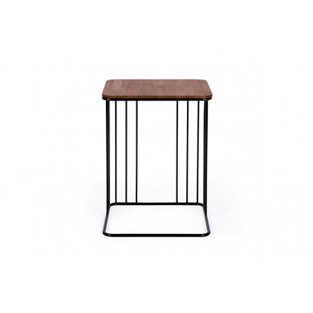Elegant side table | Chocolate oak