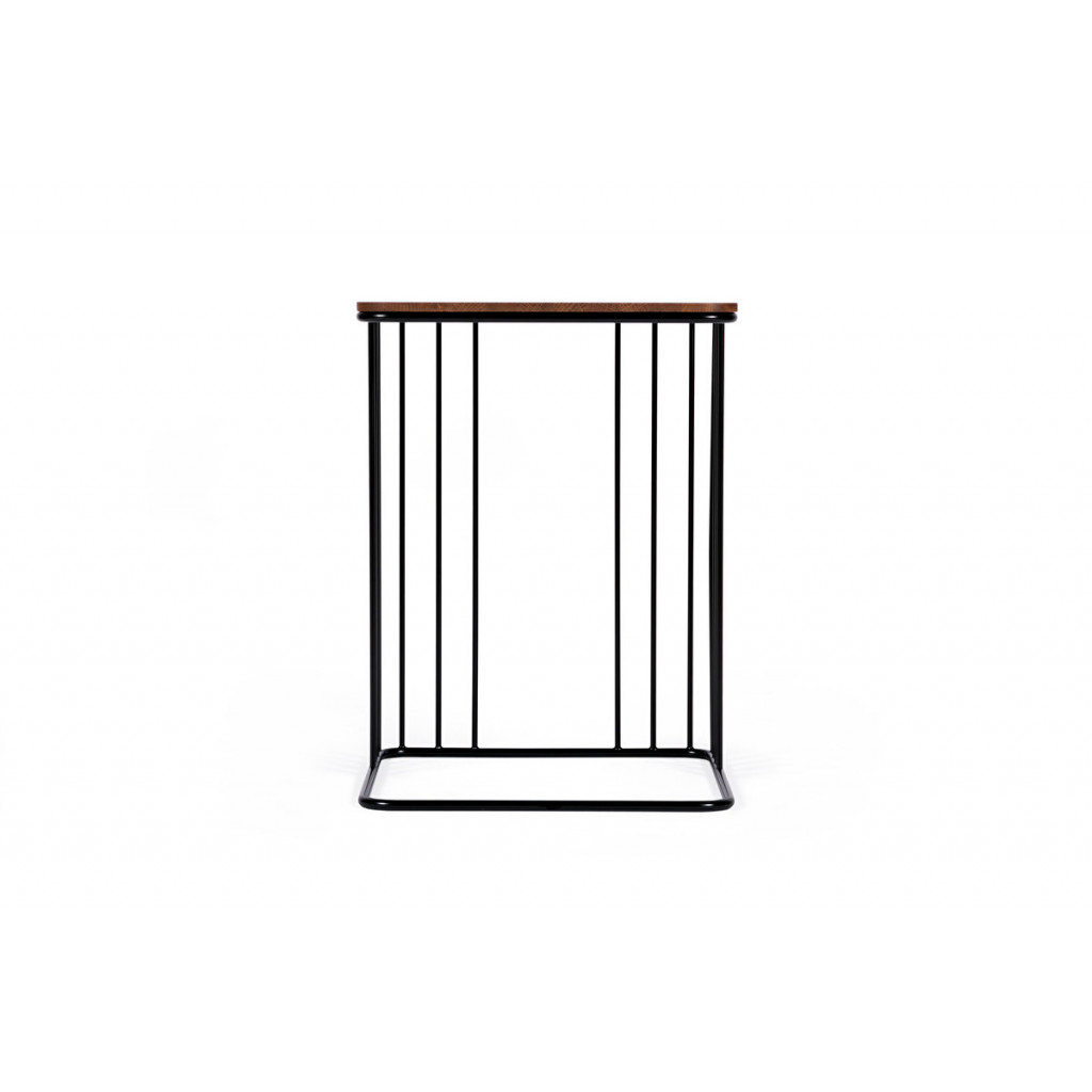 Elegant side table | Chocolate oak