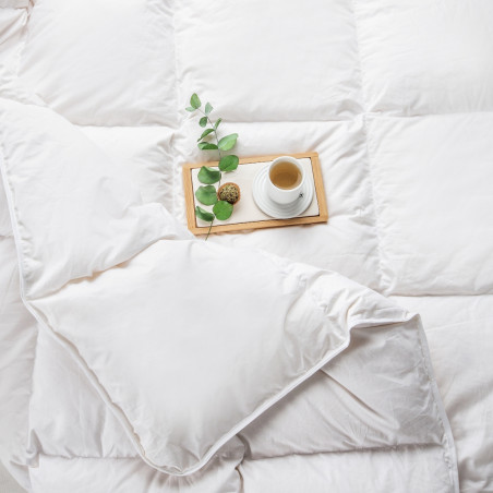 Down and feather blanket | Warm