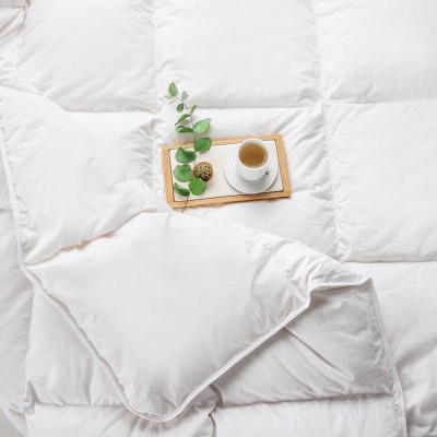 Down and feather blanket | Warm