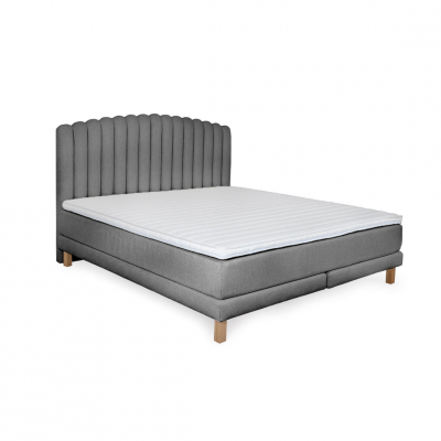 Bed with mattress Bolero | Grey