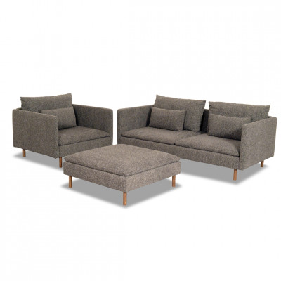 Pouffe Dark Sand | Brown