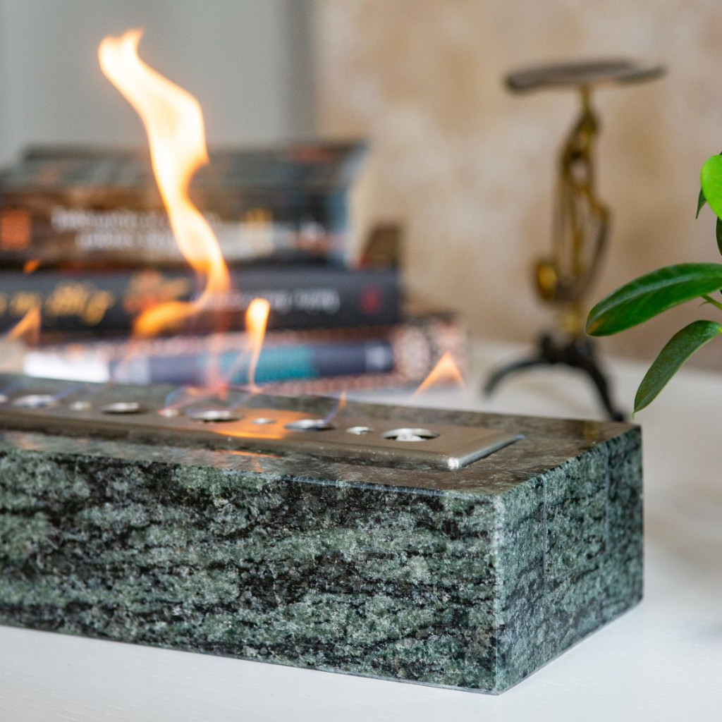Bio fire pit STONO | Green Bio fire pit STONO | Green