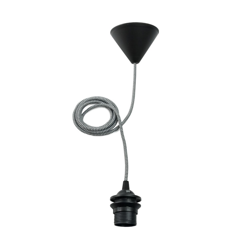 Pendant luminaire Frosta black Simple Pendant luminaire Frosta black Simple